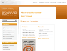 Tablet Screenshot of movimentohumanista.org